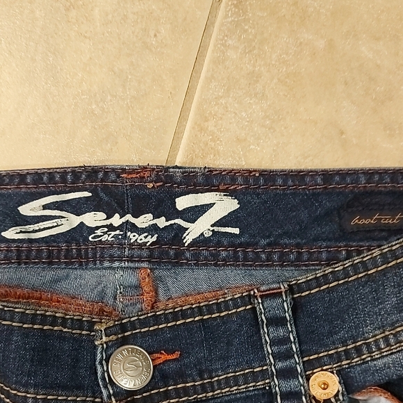 Seven7 Indigo Boot Cut Jeans - Picture 3 of 8